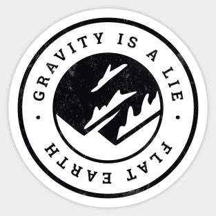 Gravity is a LIE Sticker